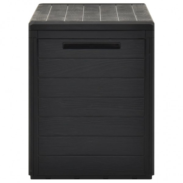 Caixa de arrumação de jardim 78x44x55 cm antracite M 3