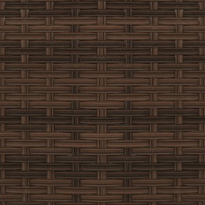 Juego de muebles de jardín 2 piezas ratán sintético marrón H