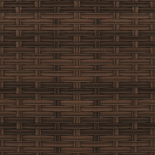 Juego de muebles de jardín 2 piezas ratán sintético marrón M 2