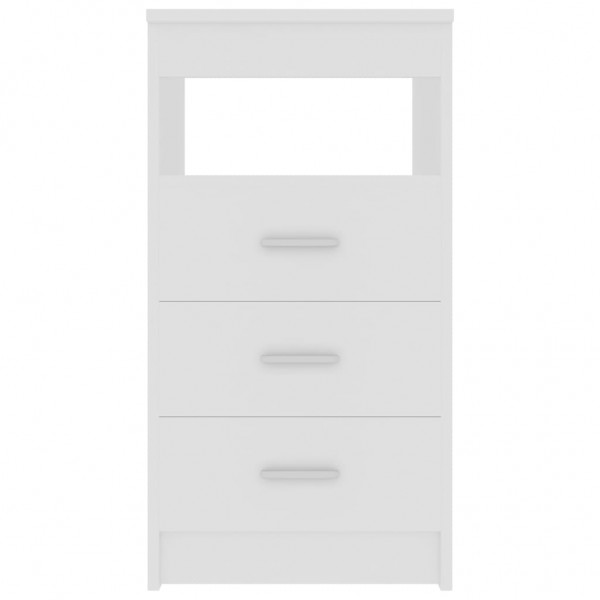 Cajonera de madera contrachapada blanco 40x50x76 cm M 4