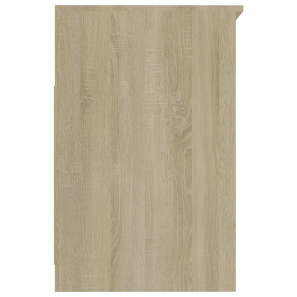 Cajonera de madera contrachapada color roble Sonoma 40x50x76 cm M 4