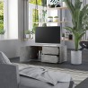 Mueble para TV madera contrachapada gris hormigón 80x34x36 cm 3