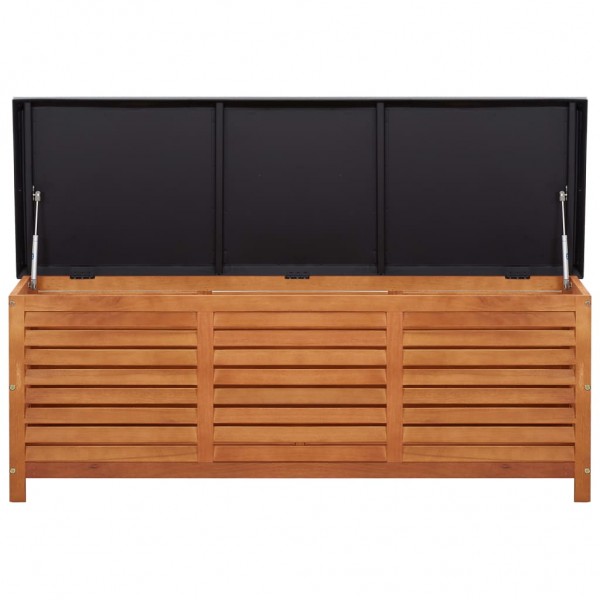 Caixa arrumação p/ jardim 150x50x55 cm madeira eucalipto maciça M 5