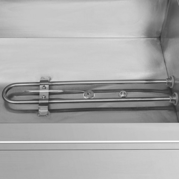 Calientaplatos Gastronorm baño maría 3 pzas acero inox GN 1/2 M 2