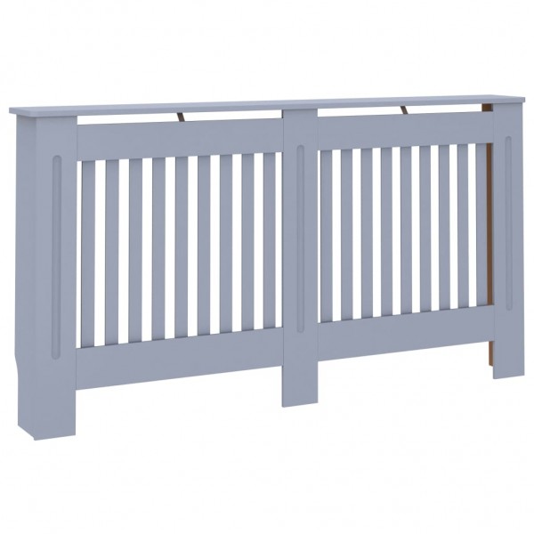 Cubierta para radiador MDF gris antracita 152x19x81 cm M 2