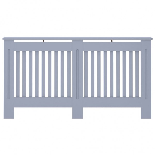 Cubierta para radiador MDF gris antracita 152x19x81 cm M 3