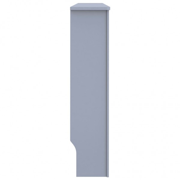 Cubierta para radiador MDF gris antracita 152x19x81 cm M 4