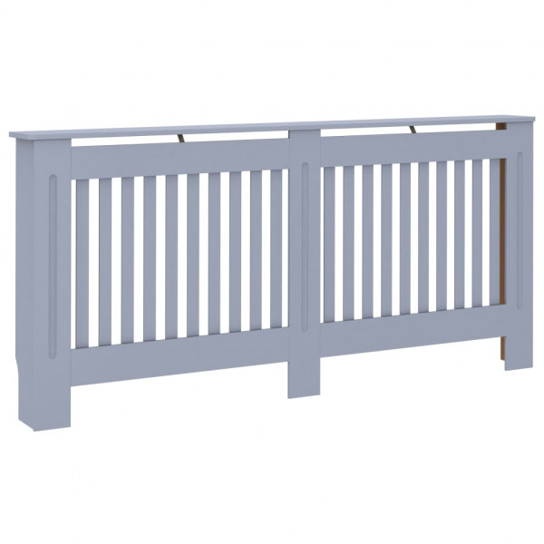 Cubierta para radiador MDF gris antracita 172x19x81 cm M 2
