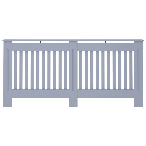 Cubierta para radiador MDF gris antracita 172x19x81 cm M 3