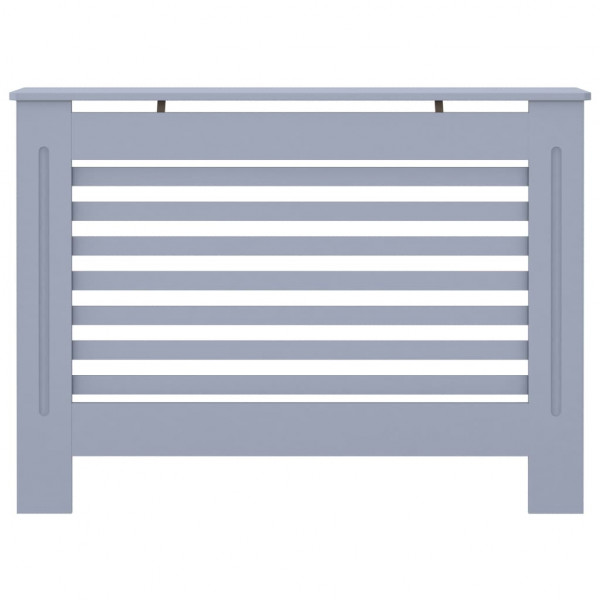 Cubierta para radiador MDF gris antracita 112x19x81 cm M 3