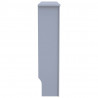 Cubierta para radiador MDF gris antracita 112x19x81 cm 4