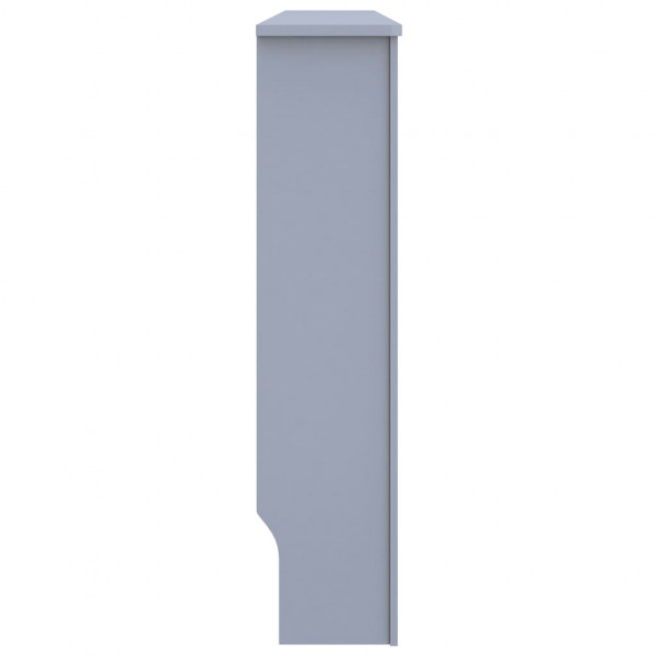 Cubierta para radiador MDF gris antracita 152x19x81 cm M 4