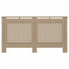 Cobertura de radiador 152x19x81.5 cm MDF 3