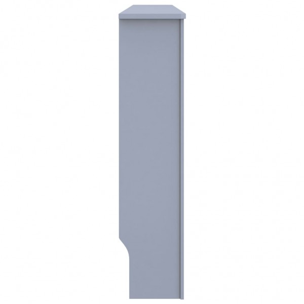 Cubierta para radiador MDF gris antracita 172x19x81 cm M 4