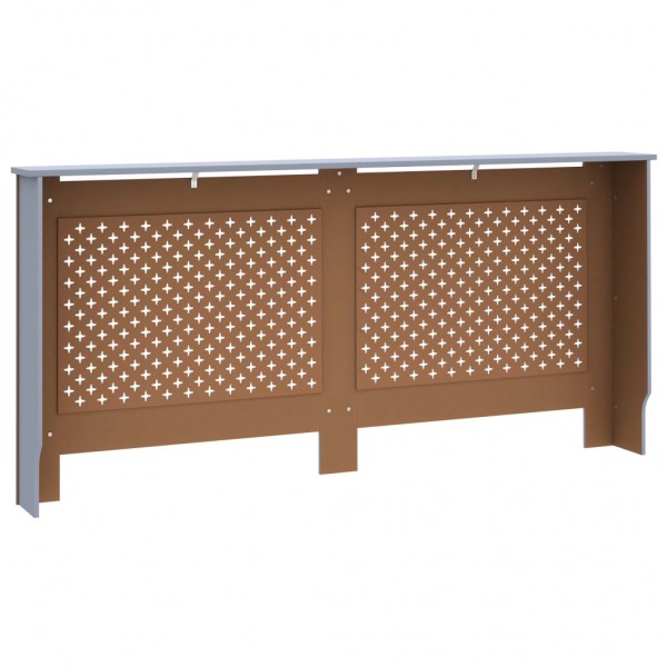 Cobertura de radiador 172x19x81.5 cm MDF antracite M 5