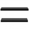 Prateleiras de parede suspensas 2 pcs 80x20x3.8 cm preto 3