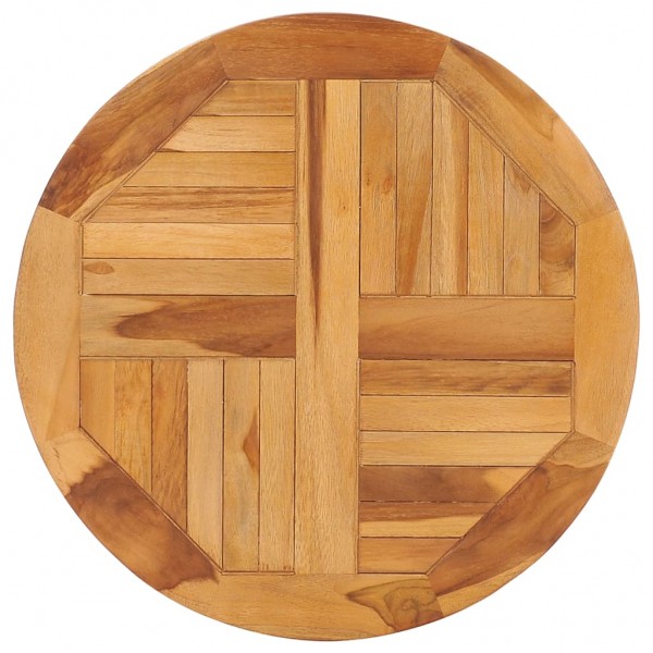 Plato giratorio para mesa de madera maciza de teca D