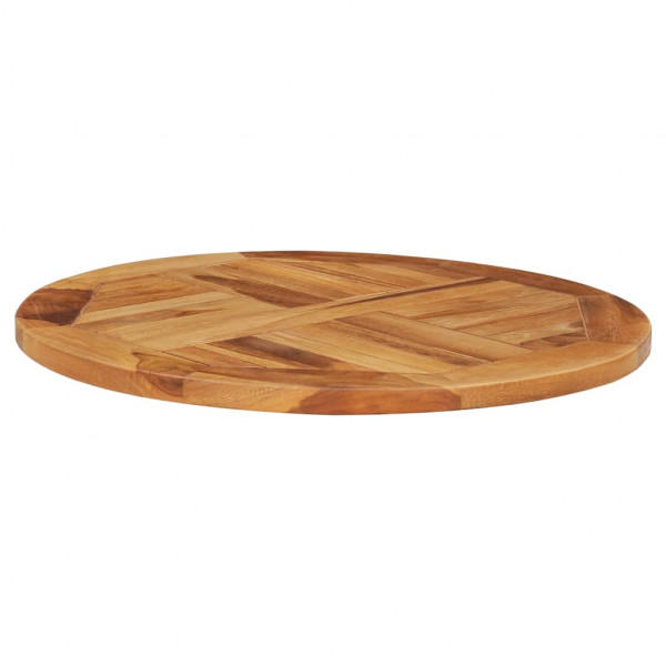 Plato giratorio para mesa de madera maciza de teca M 3