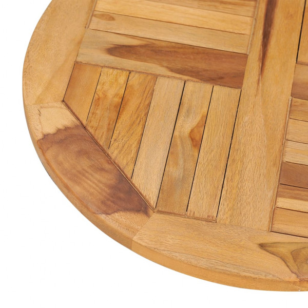 Plato giratorio para mesa de madera maciza de teca M 4