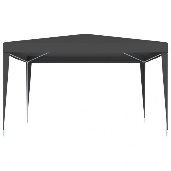 Tenda para festas 4x4 m 90 g/m² antracite M 5