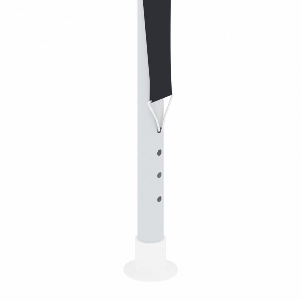 Carpa profesional para fiestas gris antracita 90 g/m² 4x6 m M 5