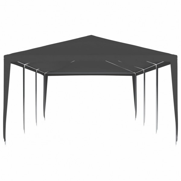 Carpa profesional para fiestas gris antracita 90 g/m² 4x9 m M 4