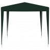 Carpa profesional para celebraciones verde 90 g/m² 2.5x2.5 m 3