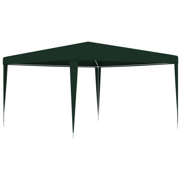 Carpa profesional para celebraciones verde 90 g/m² 4x4 m D