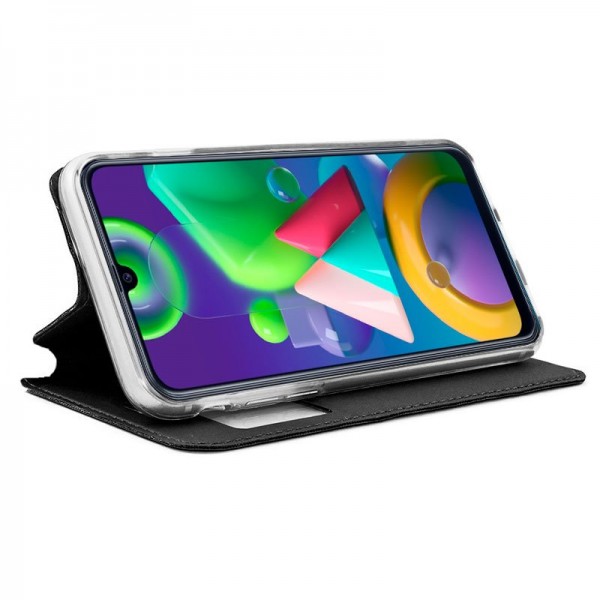 Funda COOL Flip Cover para Samsung M215 Galaxy M21 Liso Negro M 2