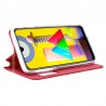 Funda COOL Flip Cover para Samsung M315 Galaxy M31 Liso Rojo 2