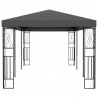 Gazebo 3x6 m tecido antracite 3