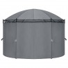Gazebo com cortinas 520x349x255 cm antracite 5