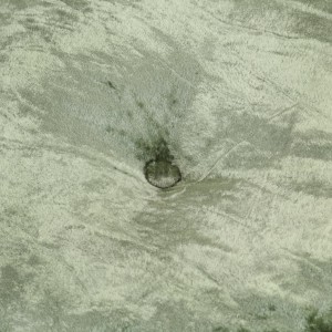 Pufe redondo 40x20 cm veludo verde H