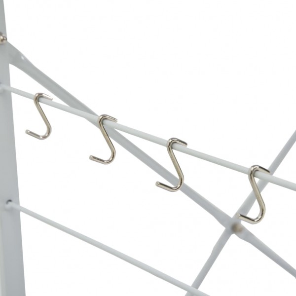 Armário para micro-ondas derivados de madeira branco M 5