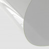 Protetor de mesa Ø 80 cm 2 mm PVC transparente 3