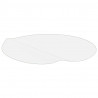 Protetor de mesa Ø 80 cm 2 mm PVC transparente 4