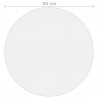 Protector de mesa PVC mate Ø 80 cm 2 mm 5