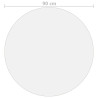 Protetor de mesa Ø 90 cm 2 mm PVC mate 5