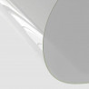 Protetor de mesa Ø 120 cm 2 mm PVC transparente 3