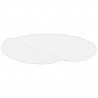Protector de mesa PVC transparente Ø 120 cm 2 mm 4