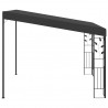 Gazebo de parede 3x3x2.5 m antracite 4