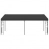 Gazebo de parede 6x3x2.5 m antracite 3