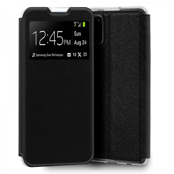 Funda COOL Flip Cover para Oppo A52 / A72 / A92 Liso Negro D