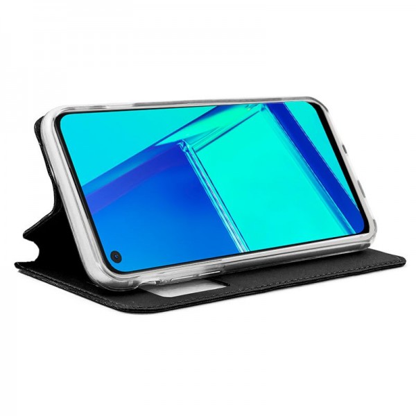 Funda COOL Flip Cover para Oppo A52 / A72 / A92 Liso Negro M 2