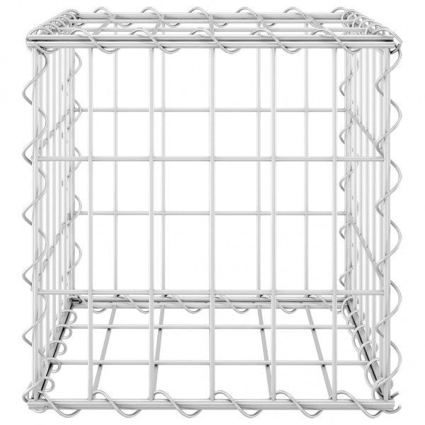 Arriate de gaviones cúbico alambre de acero 30x30x30 cm M 3