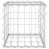 Canteiro elevado/cubo gabião 30x30x30 cm fio de aço 3