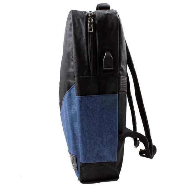 Mochila Ordenador Portátil 15-16 Pulg COOL Portland Negro-Azul M 3