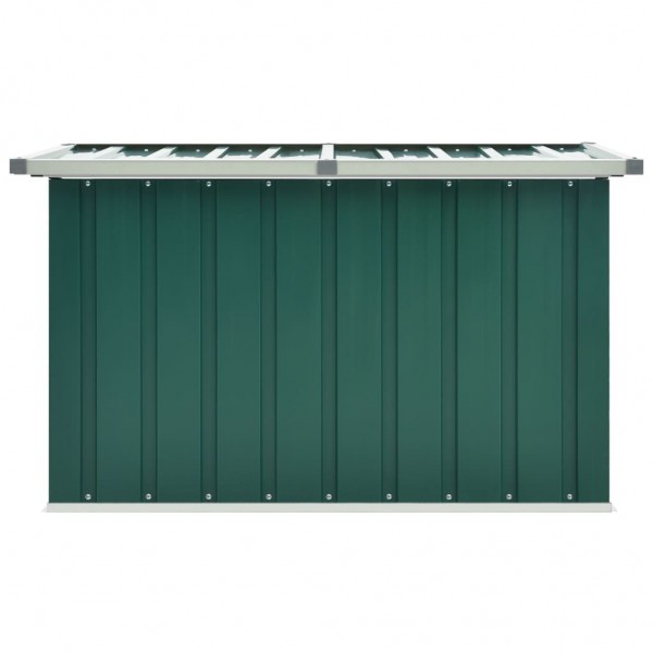 Caixa de arrumação para jardim 109x67x65 cm verde M 3