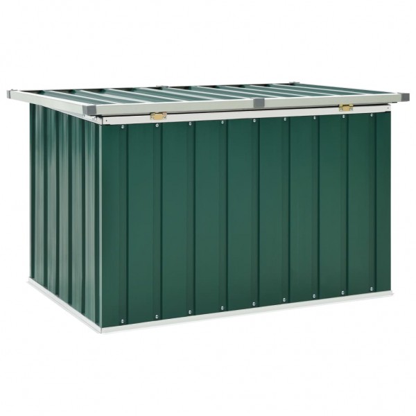 Caixa de arrumação para jardim 109x67x65 cm verde M 4
