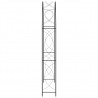 Arco de jardim 150x34x240 cm ferro preto 3